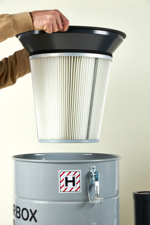 Трехфазный промышленный пылесос AIRBOX T4000, 4кВт