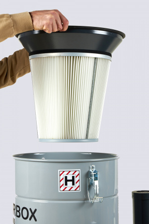 Трехфазный промышленный пылесос AIRBOX T5500, 5.5кВт