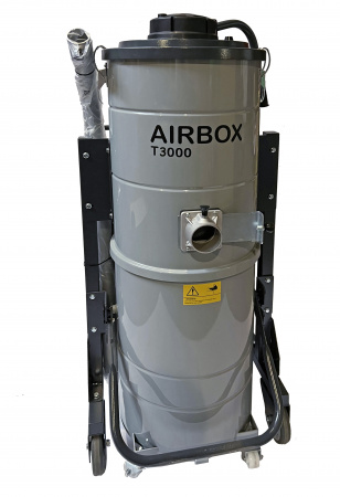 Трехфазный промышленный пылесос AIRBOX T3000, 3кВт